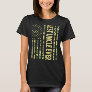 Manar Best farbror Aldris amerikanska Flagga Grand T Shirt