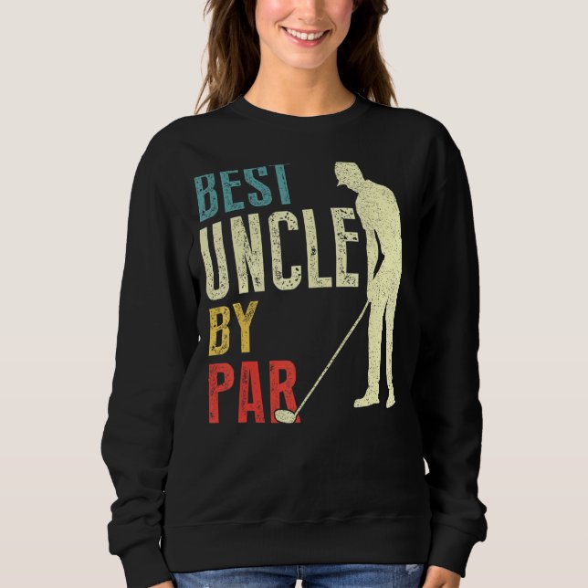 Manar Best farbror by Par Golf Fars dag pappa T Shirt (Framsida)