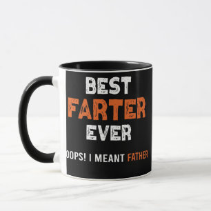 Manar Best Farter nånsin Oops jag Meant Far Mugg