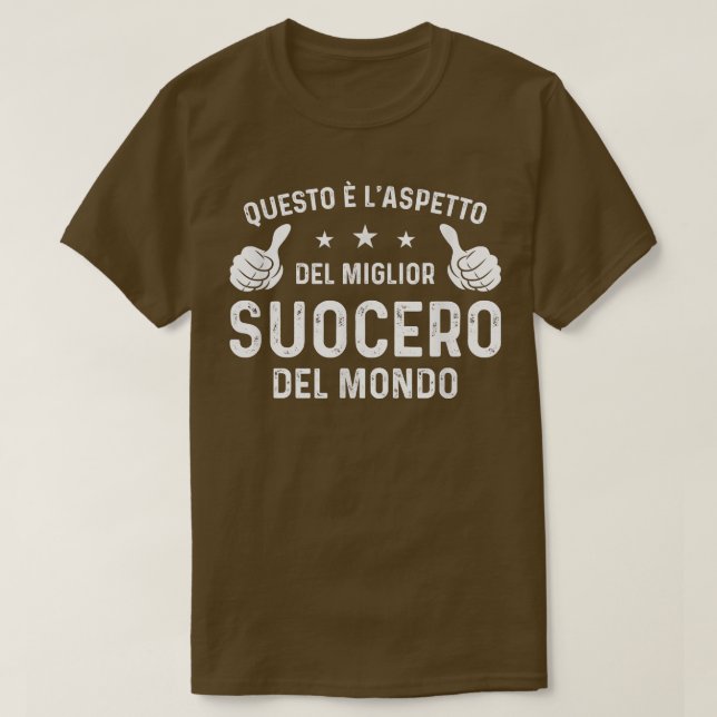 Manar Best fatherinlaw T Shirt (Design framsida)