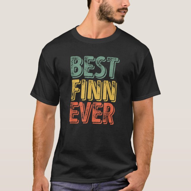 Manar Best Finn Aldrig Shirt Funny Personlig First T (Framsida)