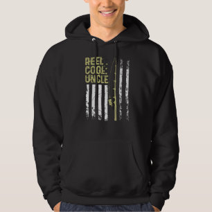 Manar Best Fisherman Reel Coola farbror för pappa Hoodie