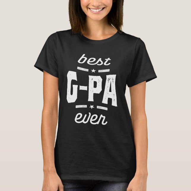Manar Best G-Pa Har gett farfar gåft T Shirt (Framsida)