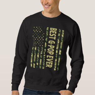 Manar Best G Pop... USA:s Flagga Grandpa Tjock Lång Ärmad Tröja