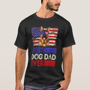 Manar Best German Shepherd Pappa någonsin American T Shirt