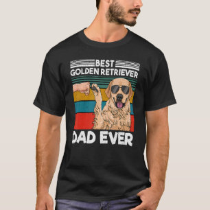 Manar Best Golden Retriever Pappa All Bester Hund T Shirt
