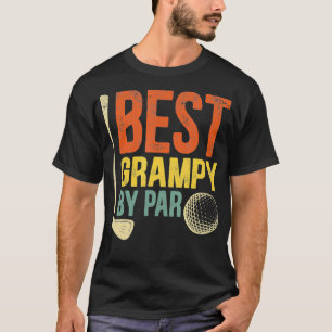 Manar Best Grampy by Par Fars dag Golf Gift Gr T Shirt