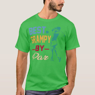 Manar Best Grampy by Par Golf Älskare Best Far Da T Shirt