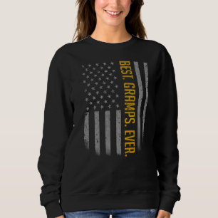 Manar Best Grams Alltid Amerika Flagga för Far T Shirt