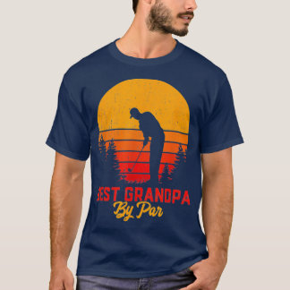 Manar Best Grandpa by Par Golf Älskare Gift För ma T Shirt
