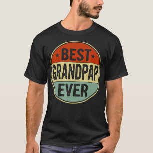 Manar Best Grandpap ReRetro Stil Coola Bday Gift T Shirt