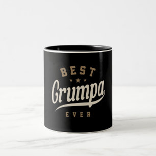 Manar Best Grumpa nånsin funny Grandpa Två-Tonad Mugg