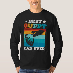 Manar Best Guppy Pappa All Aquarium Fish Keeper Gu T Shirt
