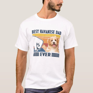 Manar Best Havanese Pappa AllRolig hund Älskare Fa T Shirt