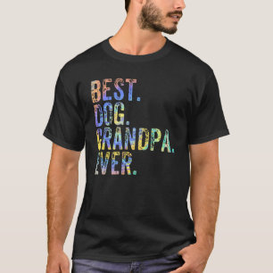 Manar Best Hund Grandpa Aldripa Grandpa Fars dag D T Shirt