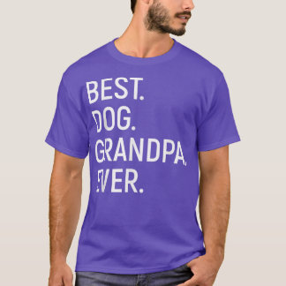 Manar Best Hund Grandpa nånsin Tshirt Hund Grandpa T Shirt
