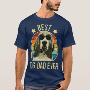 Manar Best Hund någonsin Basset Hound Fars dag G T Shirt
