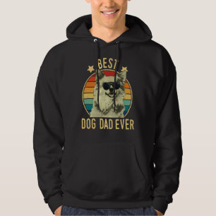 Manar Best Hund Pappa Aldrig Chihuahua Far S-dagen Hoodie