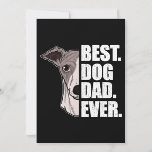 Manar Best Hund Pappa - allt piskare Pappa Fars Da Tack Kort