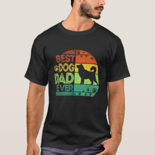 Manar Best Hund Pappa Alltid Siberian husky Hund F T Shirt