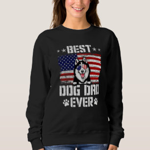 Manar Best Hund Pappa någonsin Siberian husky Amer T Shirt