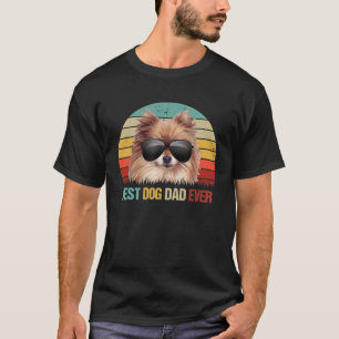 Manar Best Hund Pappa Pommern Shirt Far Da T