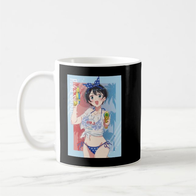 Manar Best Hyent Japanska Manga A Girlkompis Gifts Kaffemugg (Vänster)