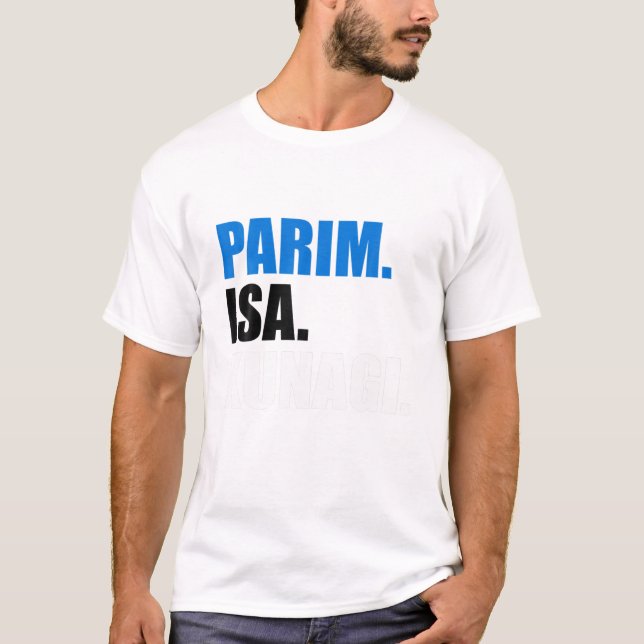 Manar Best Isa någonsin Estniska Fars dag Apparat  T Shirt (Framsida)