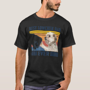 Manar Best Lowchen Pappa Alltid Rolig hund Älskare T Shirt