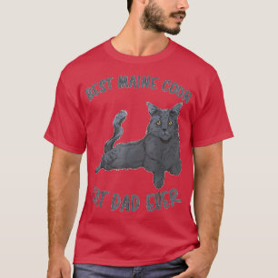 Manar Best Maine Coon Pappa Alltid Far Cat Pappa M T Shirt