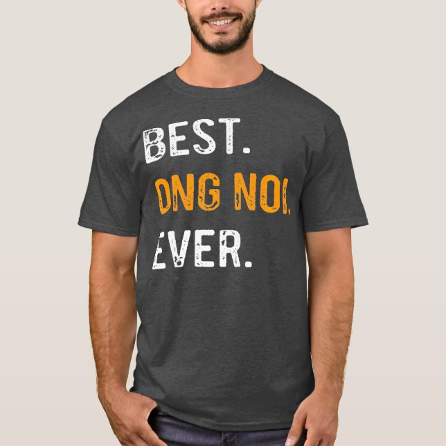 Manar Best Ong noi Aldrivietnamesisk morfar T Shirt (Framsida)