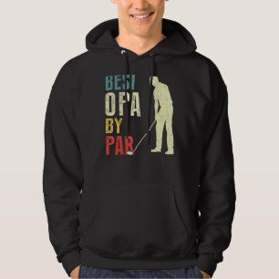 Manar Best Opa per par Golf Fars dag pappa Hoodie