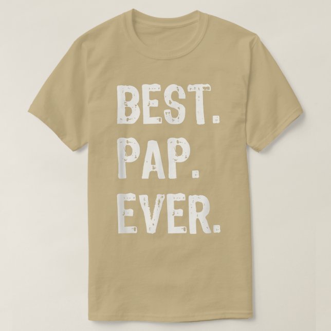 Manar Best Pap Aldrig funny Coola  T Shirt (Design framsida)