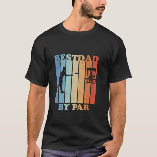 Manar Best Pappa efter Par Disk Golf Funny Fars da T Shirt