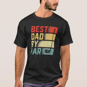 Manar Best Pappa efter Par Golf Älskare Gift Funny T Shirt