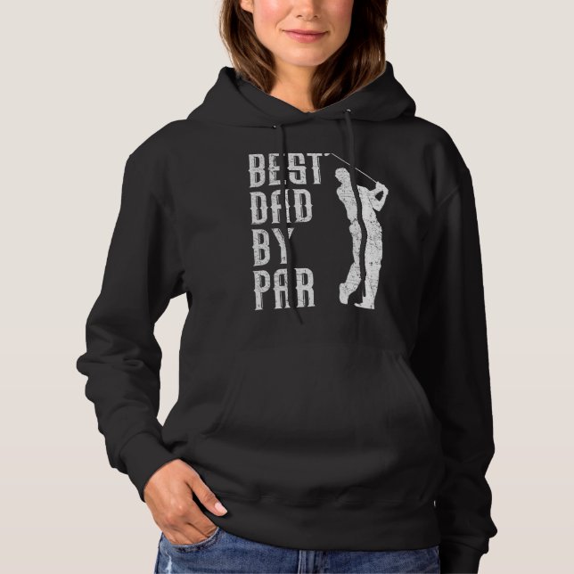 Manar Best Pappa efter Par Golf Funny Fars dag T Shirt (Framsida)