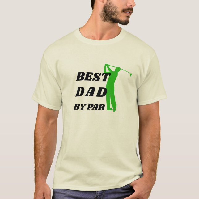 Manar Best Pappa efter Par Kortärmad Graphic Tee (Framsida)