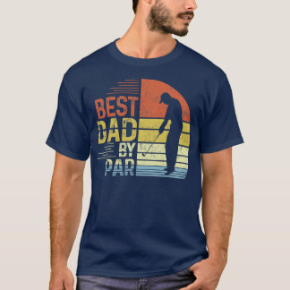 Manar Best Pappa efter Par Pappa Fars dag Gift Gol T Shirt