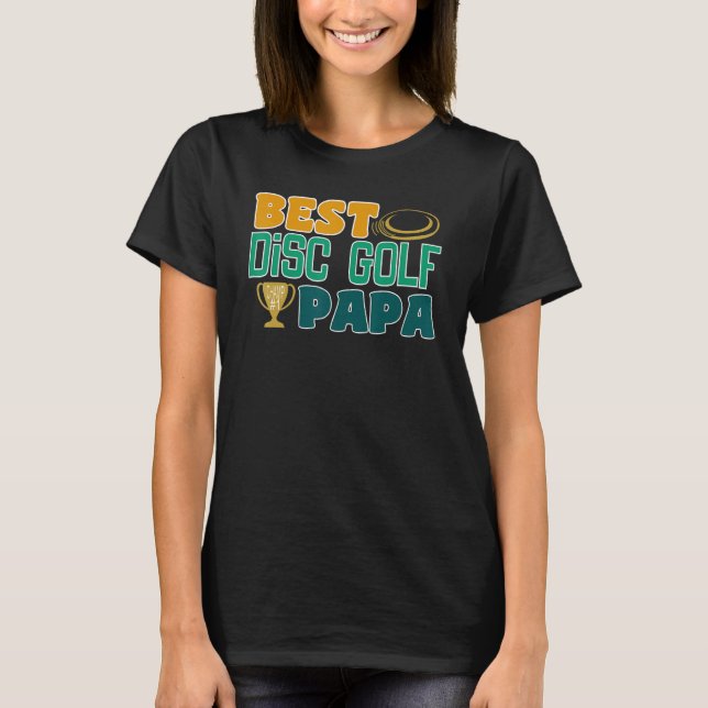 Manar Best Pappa efter paragraf Golf T Shirt (Framsida)