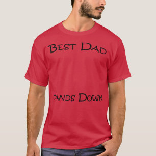 Manar Best Pappa Händer Down Craft Shirt-handutskr T Shirt