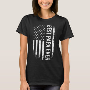 Manar Best pappa någonsin US American vintage flag T Shirt