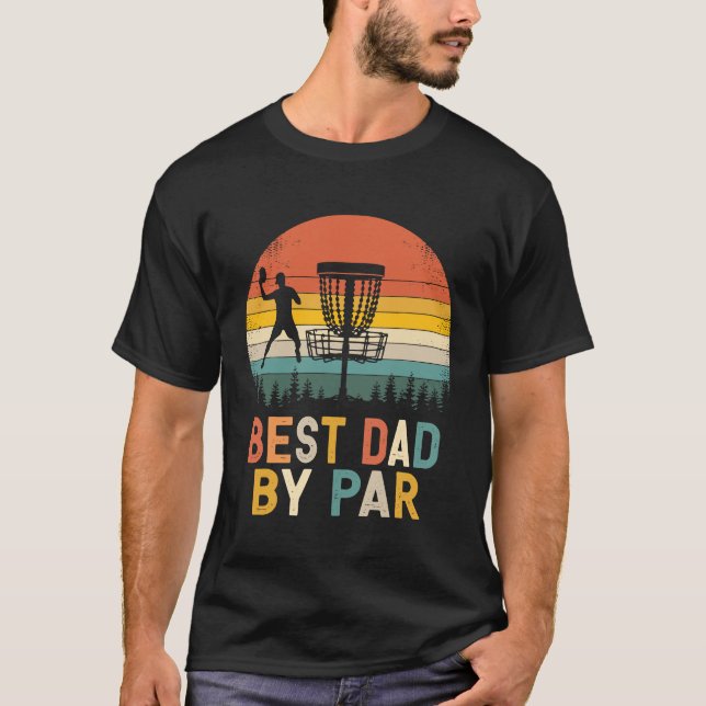 Manar Best Pappa per parentes - Disk Golf Pappa T- T Shirt (Framsida)