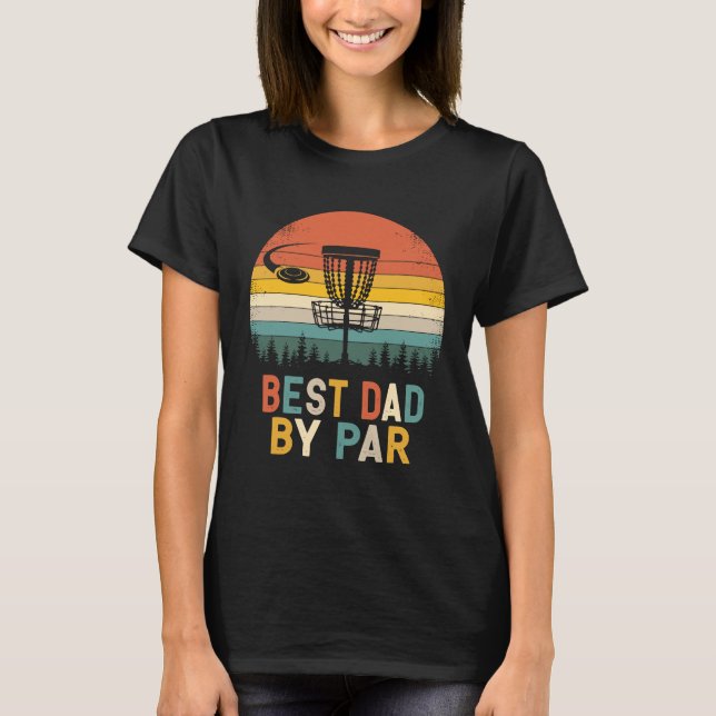 Manar Best Pappa per parentes - Disk Golf Pappa T- T Shirt (Framsida)