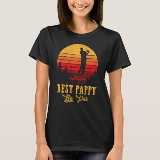 Manar Best Pappy by Par Fars dag Golf Golfing 3 T Shirt