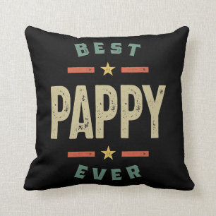 Manar Best Pappy Far Grandpa Gift Kudde