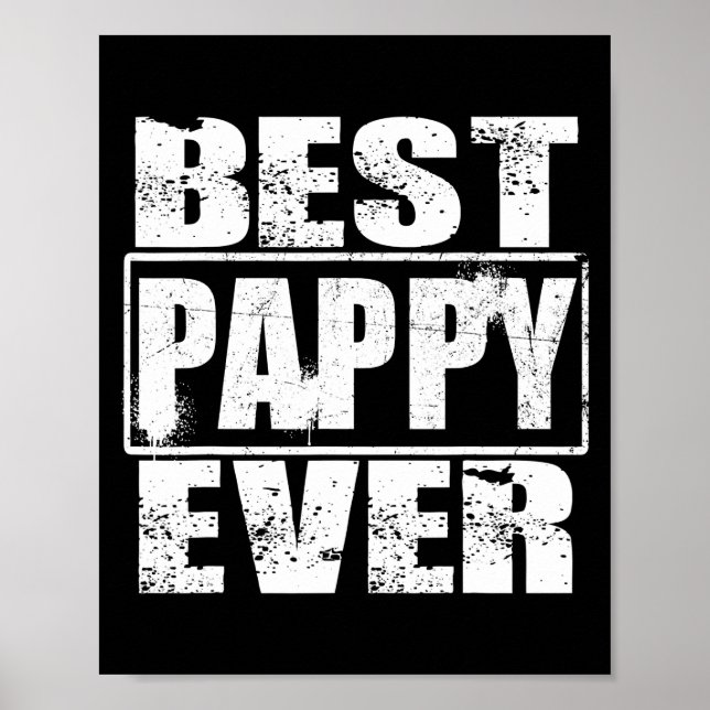 Manar Best Pappy Fars dag Gift Manar Poster (Framsidan)