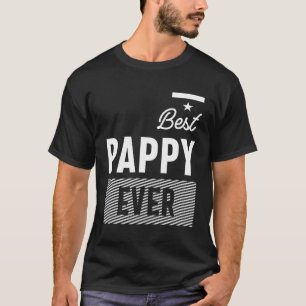 Manar Best Pappy någonsin Far Grandpa Gift T Shirt