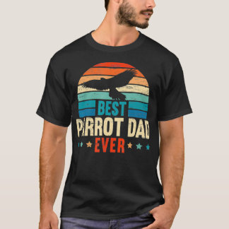 Manar Best Parrot Pappa Alltid Fågelskådning Bird  T Shirt
