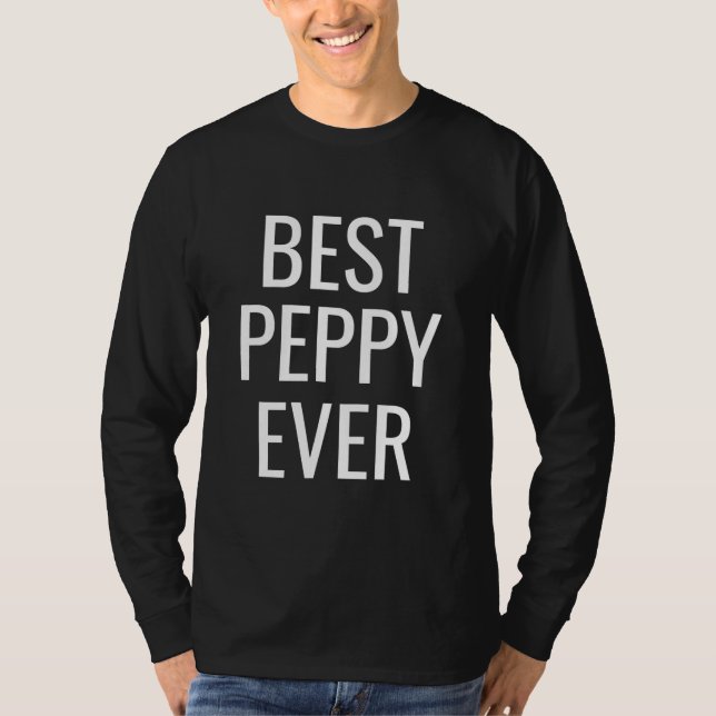 Manar Best Peppy All Fars dag GrandpaGrandad T Shirt (Framsida)