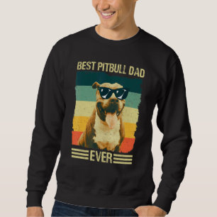 Manar Best Pitbull Pappa Far Fransk Hund Lång Ärmad Tröja